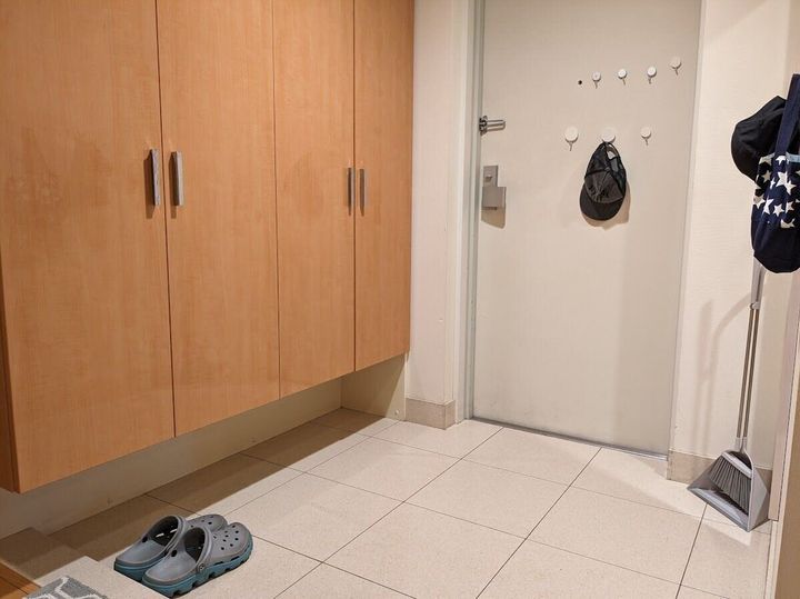 すっきり片付いた玄関