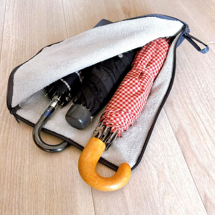 折りたたみ傘なら3本収納OK