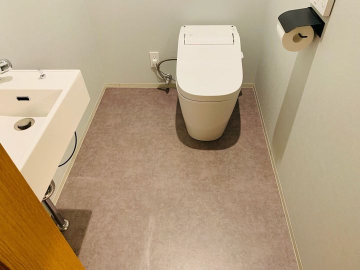 トイレ床