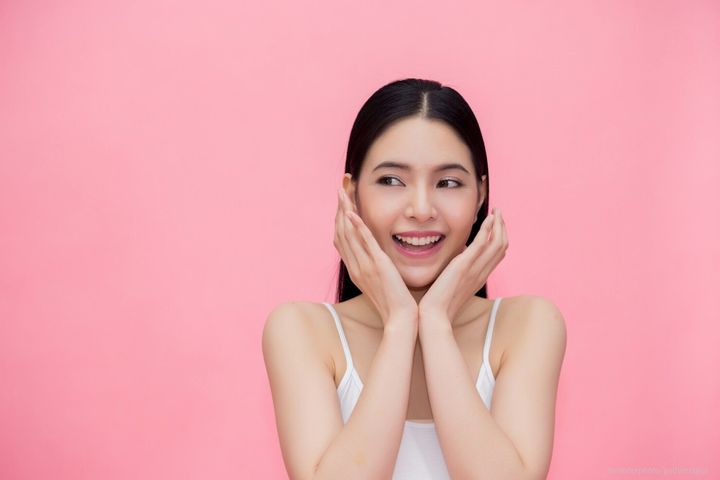 笑顔 女性