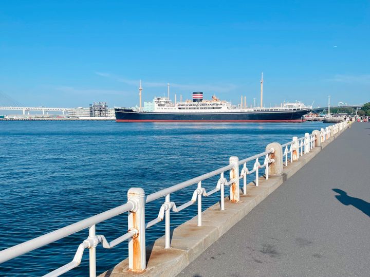 海沿いをウォーキングしながら撮った写真