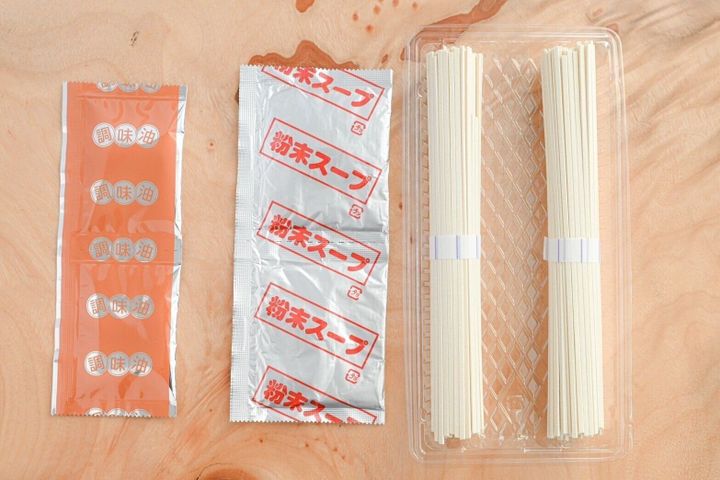 台湾風まぜ麺の中身