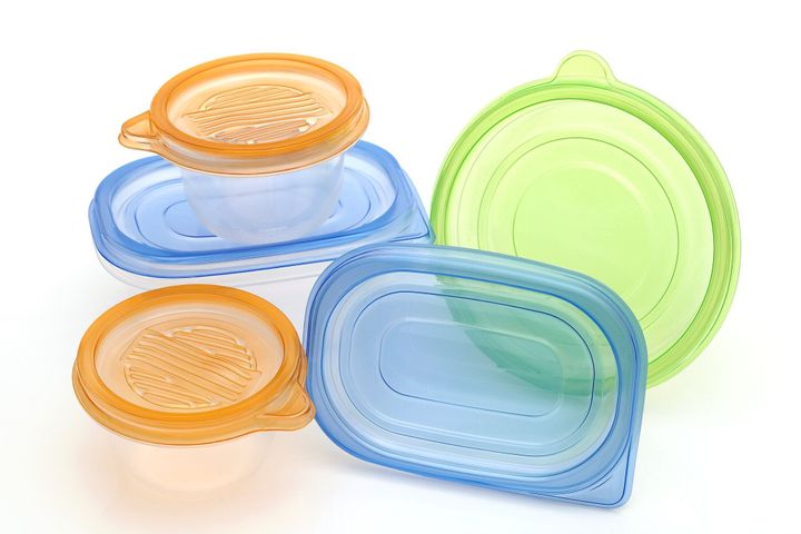 食品プラスチック容器のスタック
