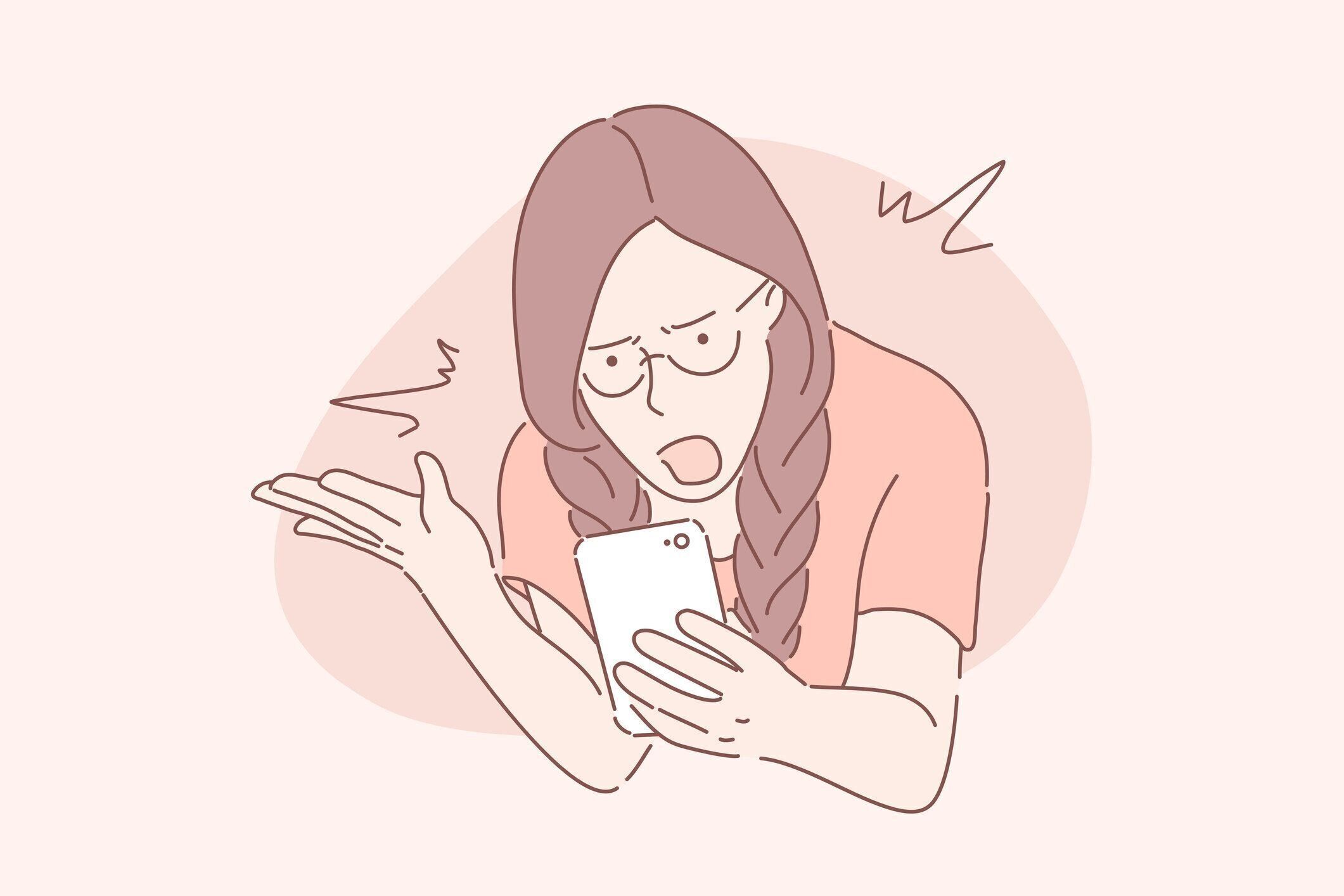 怒り、欲求不満、混乱の概念