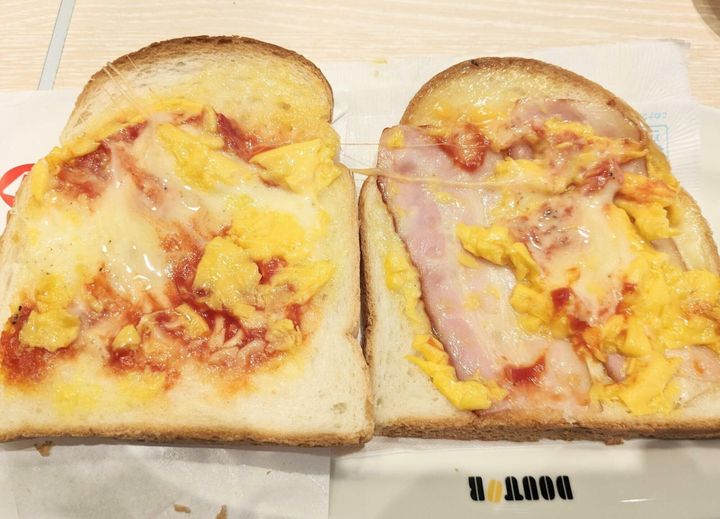 ドトールコーヒー ホットモーニング ベーコンエッグ