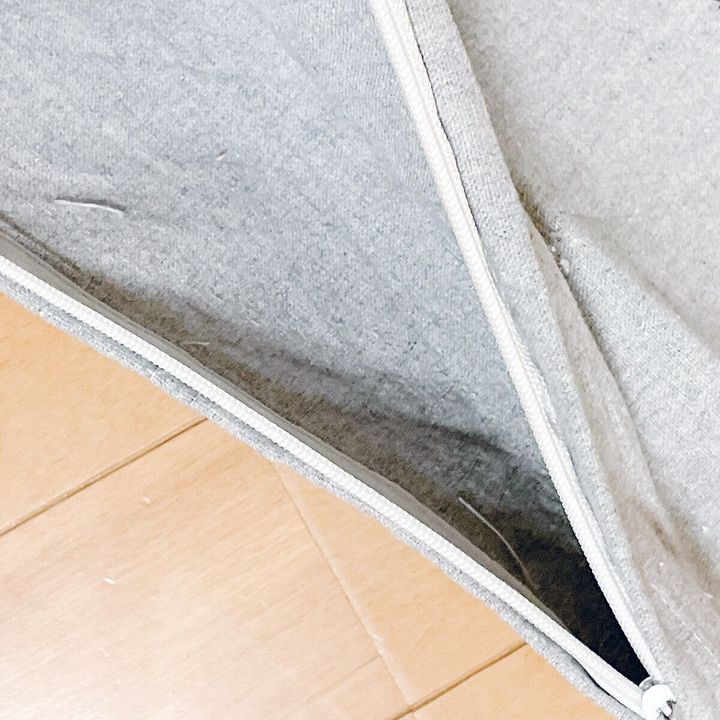 ファスナー付き