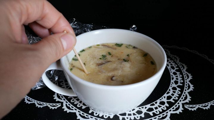 お吸いものの素で作る茶碗蒸し