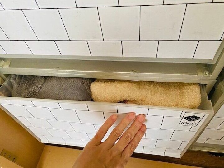 引き出しの片付け