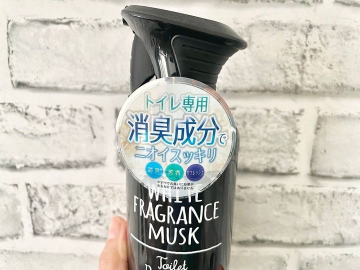 トイレ専用消臭成分でニオイスッキリ