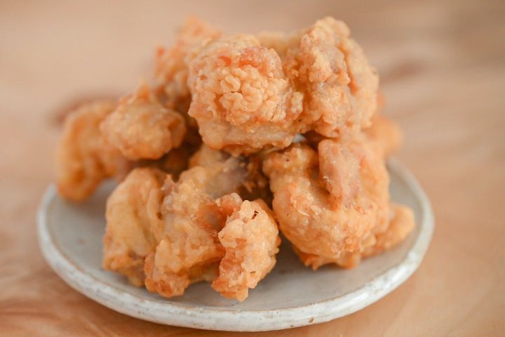 完成した唐揚げ