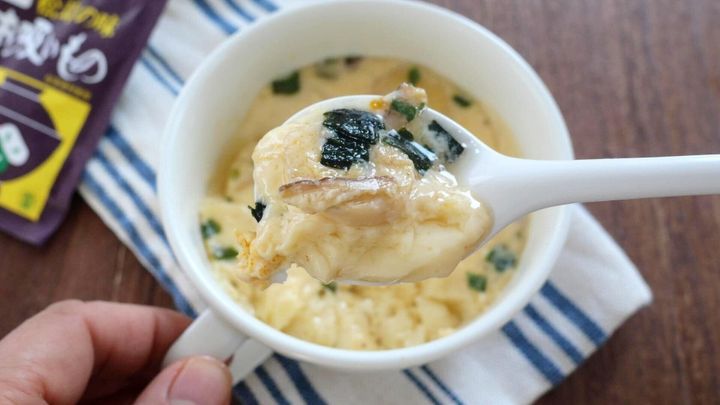 お吸いものの素で作る茶碗蒸し