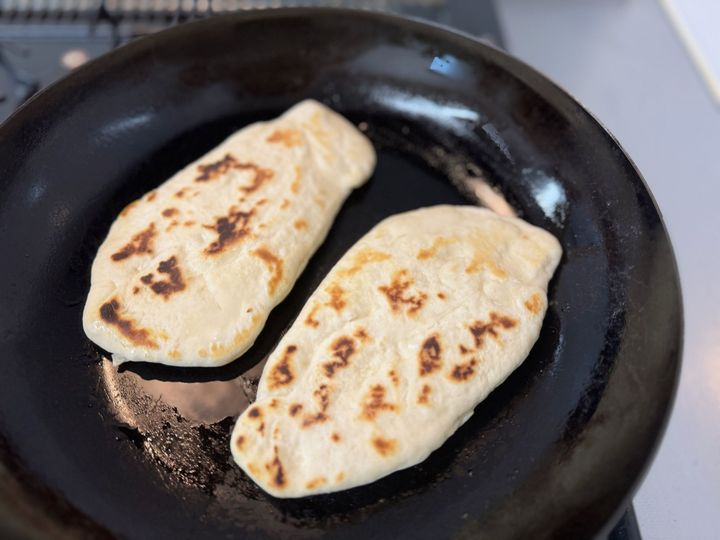 【無印良品】フライパンでつくるナン