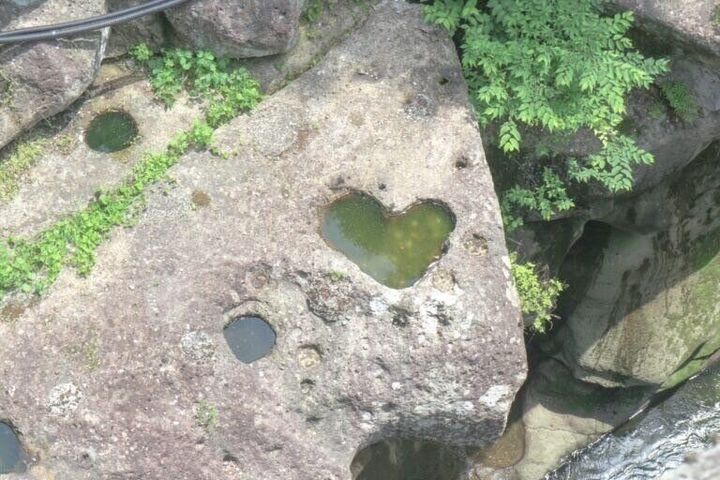 恋人の聖地と呼ばれる磊々峡