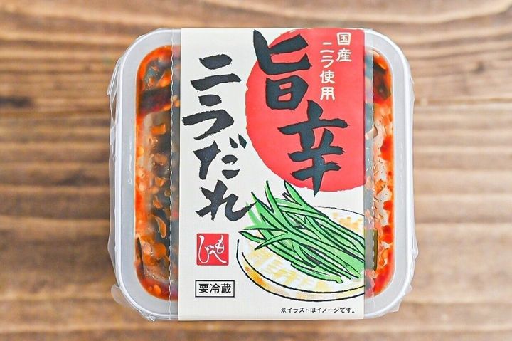 カルディの「旨辛ニラだれ」のパッケージ