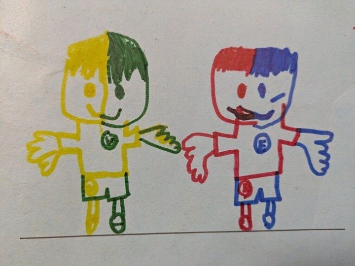 子どもの画