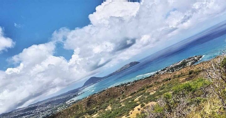 青い海と空