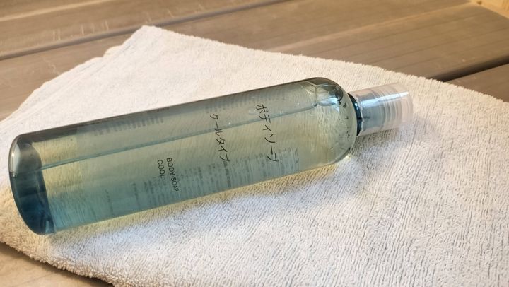 無印良品のクールタイプボディソープ