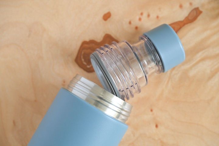 無印良品の水筒の上部