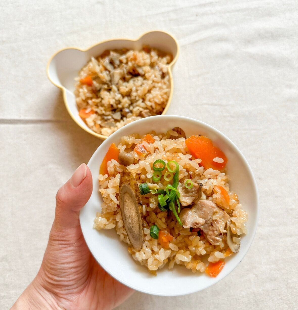 おかずがなくてもOK！とりごぼうの炊き込みご飯