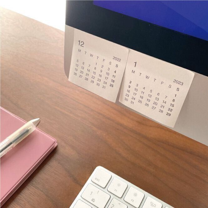 【無印良品】在宅ワークに必須なカレンダーを忖度なしでご紹介