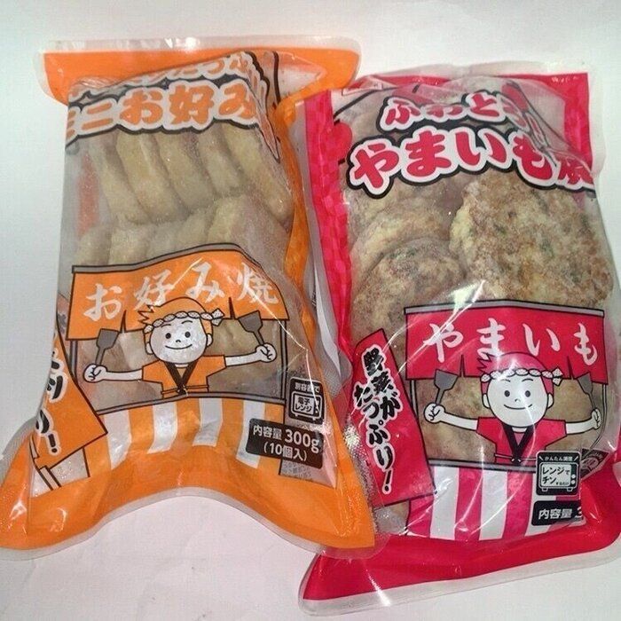 【業務スーパー】おつまみにもおやつにも手軽に食べられるお好み焼き２種