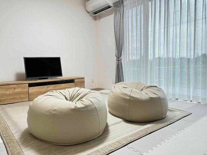 【楽天でコレ買っちゃいました】デザインも使い心地も◎ソファのない暮らしを実現させてくれたビーズクッション