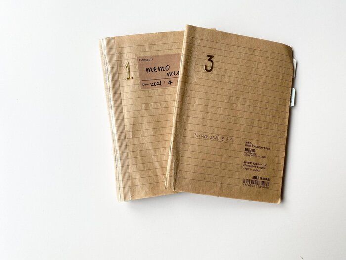 たったの３９円！コスパ最強の無印良品の未ざらし雑記帳が使える！