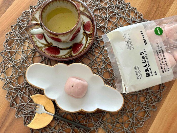 【無印良品】あんこ好き集まれ！ギッシリ詰まったあんこが嬉しい春のお菓子「桜まんじゅう」