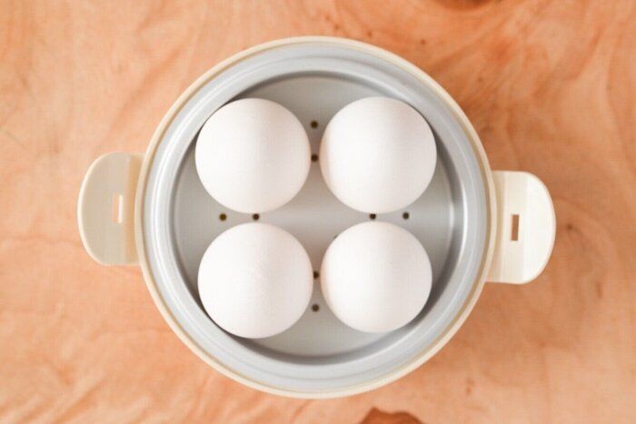 【3COINS】4個のゆで卵が一度のレンジ加熱で作れる＆栄養たっぷり♪おすすめ簡単レシピ