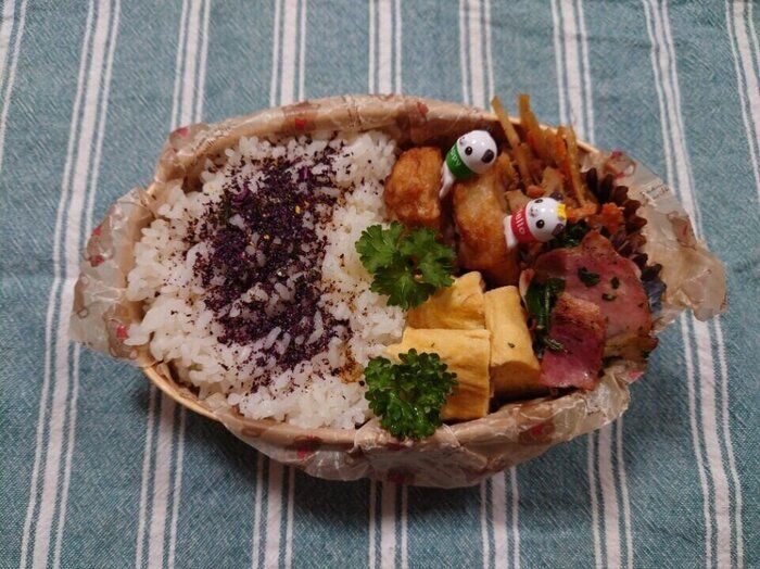 【お弁当】本日も手抜き弁当なり