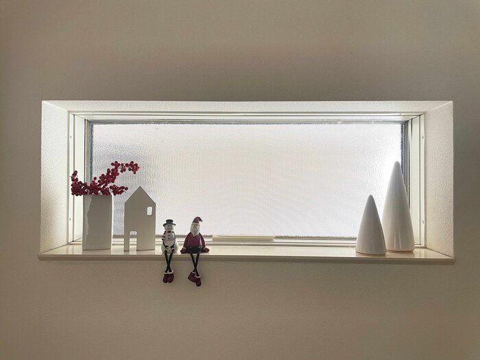 【クリスマス】小さな窓で楽しむクリスマス飾り