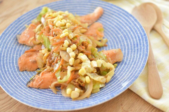 【献立の悩み解消】失敗知らずの味付け＆野菜たっぷり”鮭のちゃんちゃん焼き”