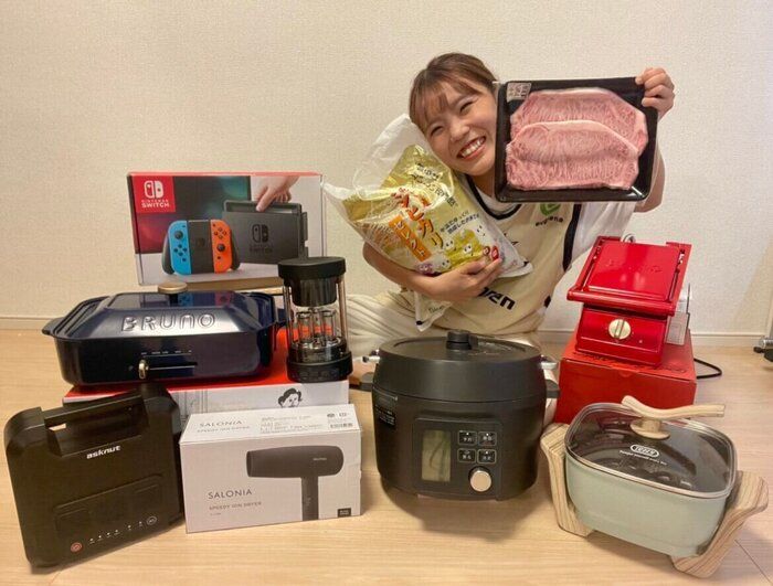 Instagramで懸賞してます！kikちゃんと申します！