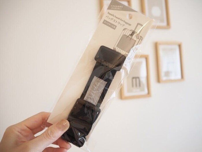 【キャンドゥ】スーツケースにプラスするだけでラクになる！バッグストラップ