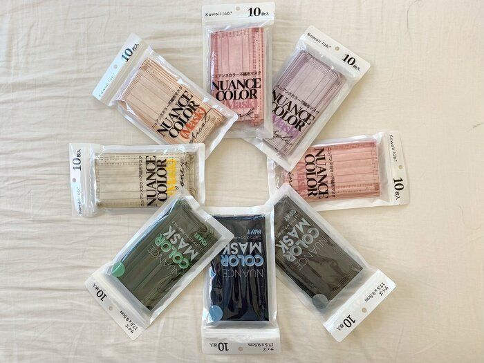 「オシャレ不織布マスク」を100均で！話題の「血色マスク」も