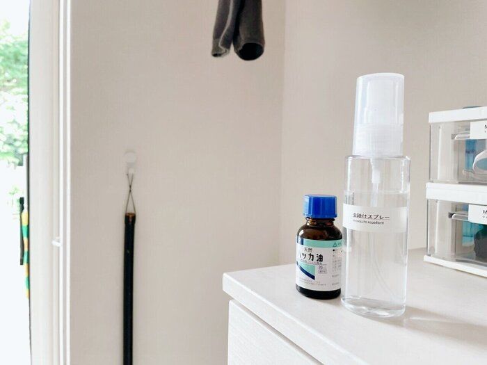 玄関に1本置いておきたい！ハッカ油スプレーの活用法
