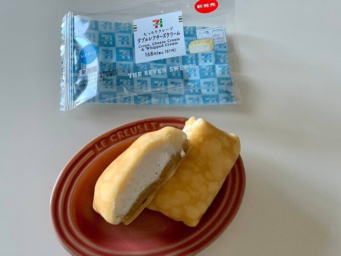 ふわふわ新食感のクレープ