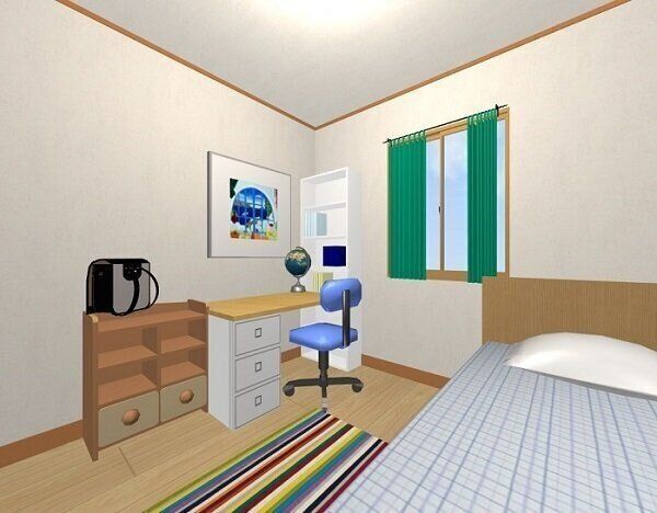 片付く子供部屋のレイアウト！コツは３つのエリア分け