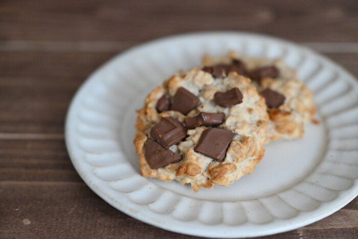 小麦粉なし！おやつ代わりにおすすめ！絶品オートミールチョコクッキー