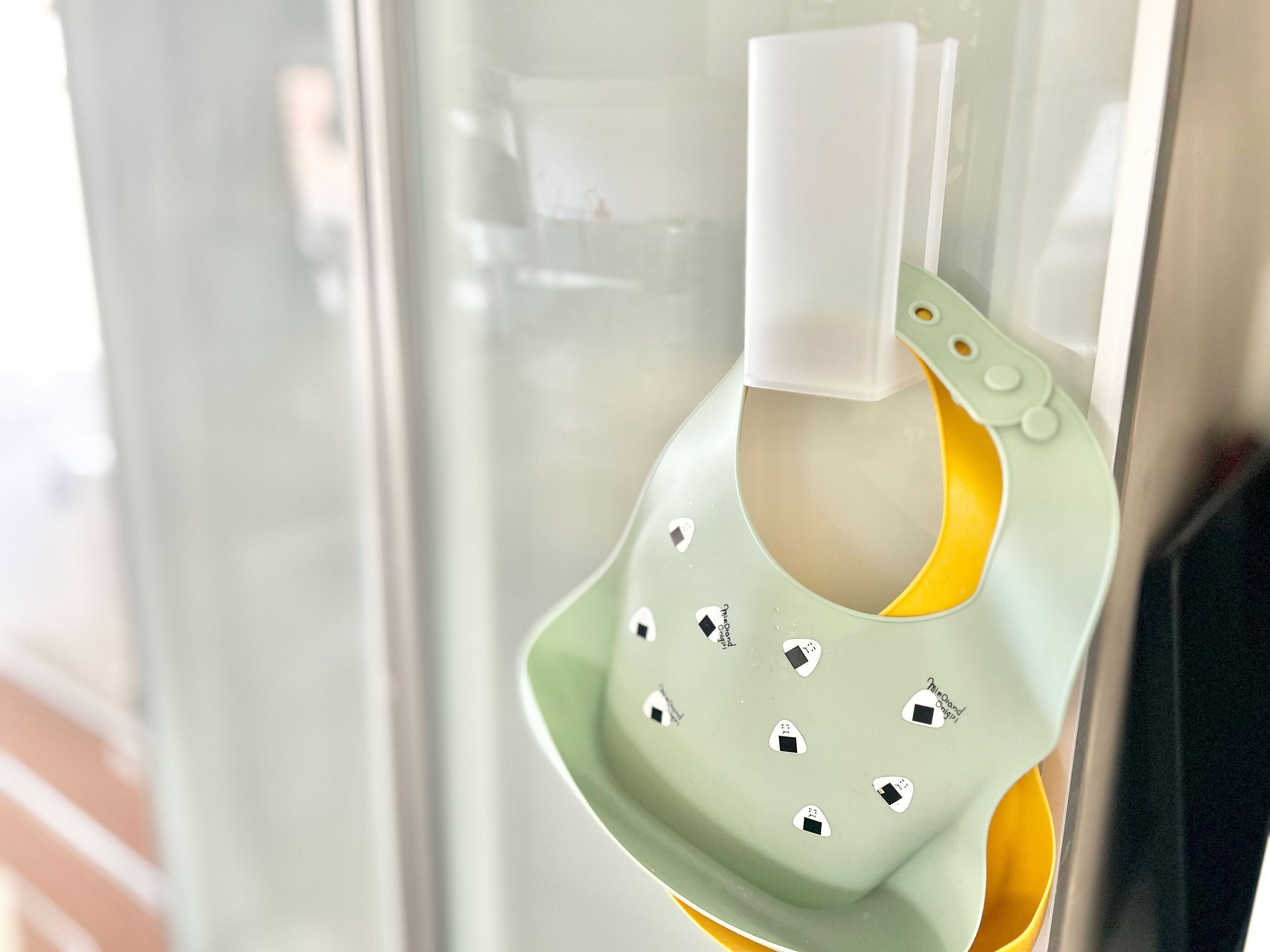 【セリア】アレンジ活用！子どものお食事エプロン掛けに使える意外なモノ