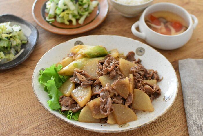 [15分で完成]旬の”大根・白菜・きのこ”で作る時短ヘルシー献立を紹介！