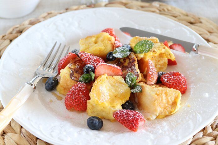 春の朝食にぴったり！爽やかな味のヨーグルト風味フレンチトースト