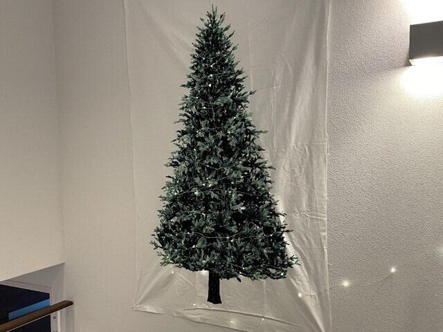 狭い場所でもOK！5分でセット完了♩主役級クリスマスインテリア