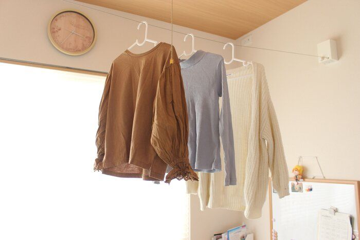 部屋干し派必見 ニトリ 楽天でみつけたおしゃれな部屋干しアイテム サンキュ Style