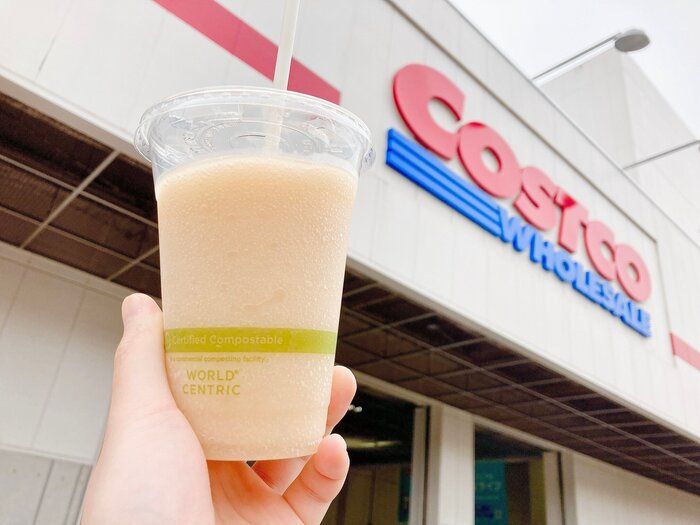 コストコフードコートのソフトクリーム＆スムージーの新作は春の味！