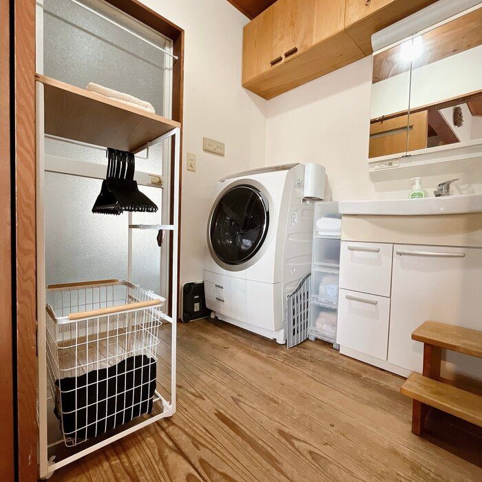 片付けのプロがおすすめ！省スペースの脱衣所収納はこれ1つで解決