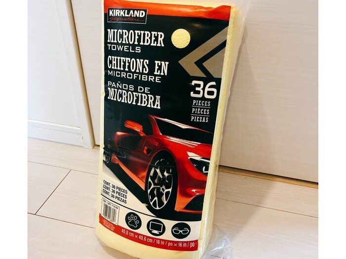 【コストコ商品】もう手放せない！吸収性抜群のマイクロファイバータオル