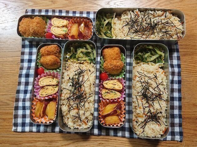 【お弁当】我が家のいつものお弁当（10月５日～10月10日）