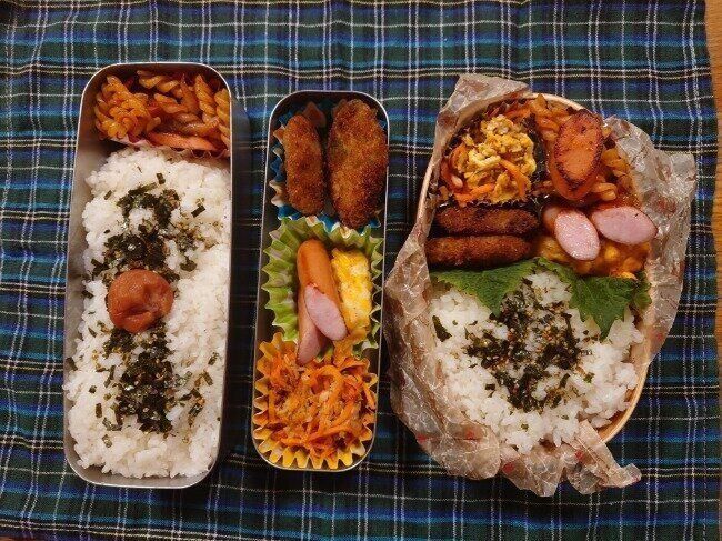 【お弁当】本日も手抜き弁当なり