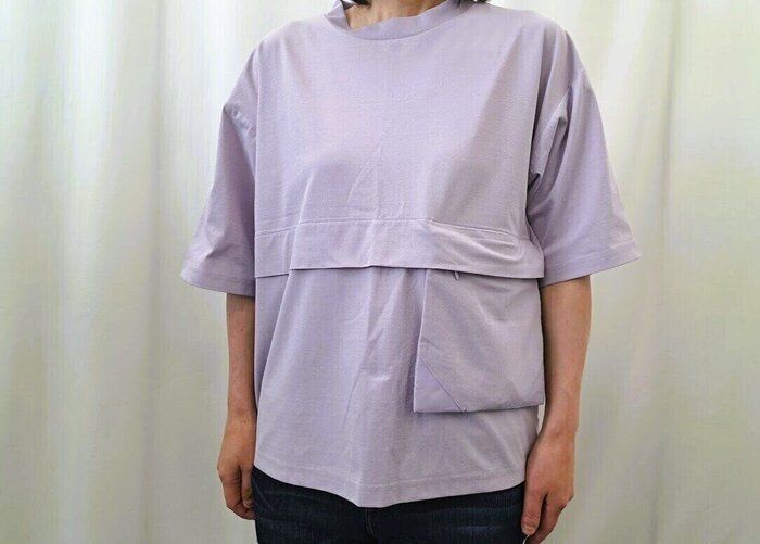 Tシャツに取り外し可能なポケット付【ワークマン】なんと1500円って驚き！